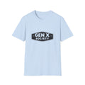 Gen X Society T-Shirt — Retro Badge Graphic Tee for Generation X