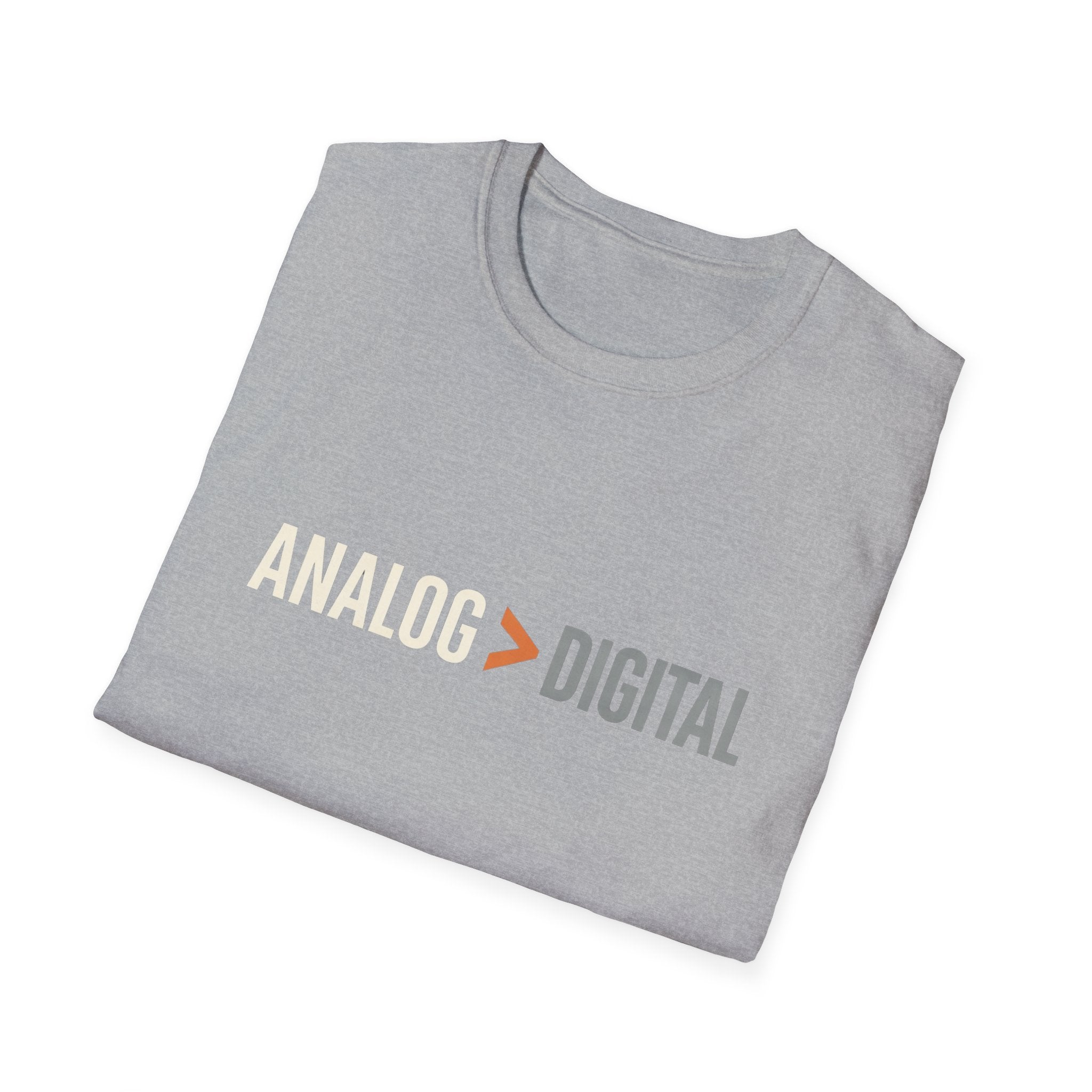 Analog > Digital T-Shirt — Retro Tech Graphic Tee