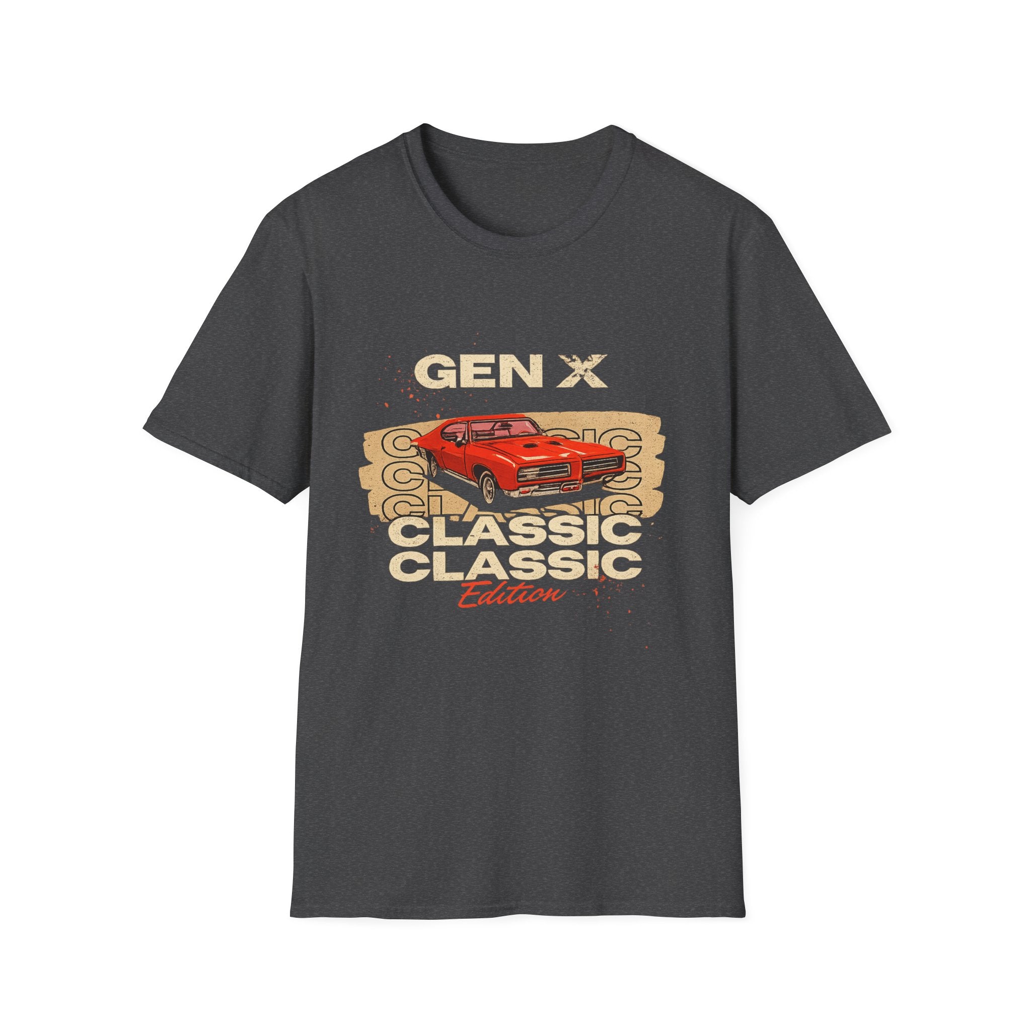 Gen X Classic Car T-Shirt — Retro Muscle Car Edition