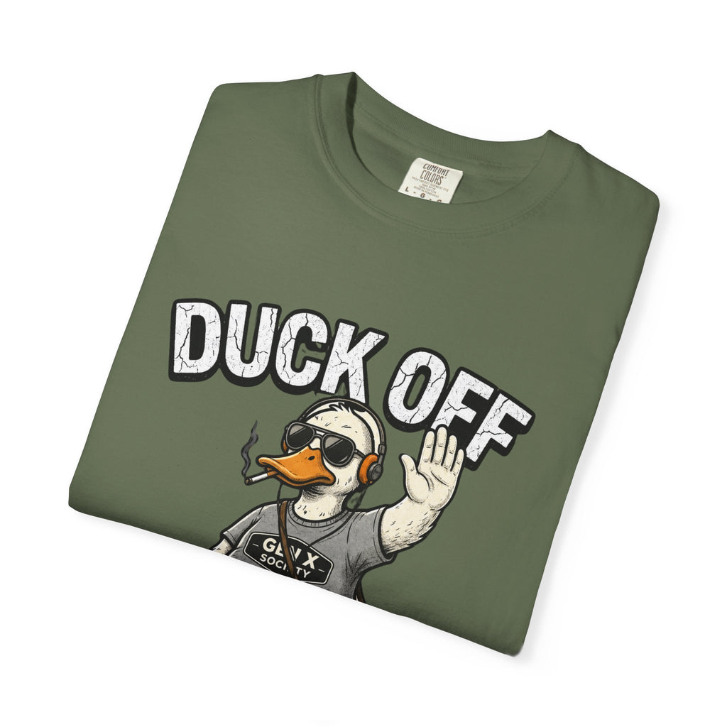 Duck Off T-Shirt — Vintage Punk Duck Graphic Tee