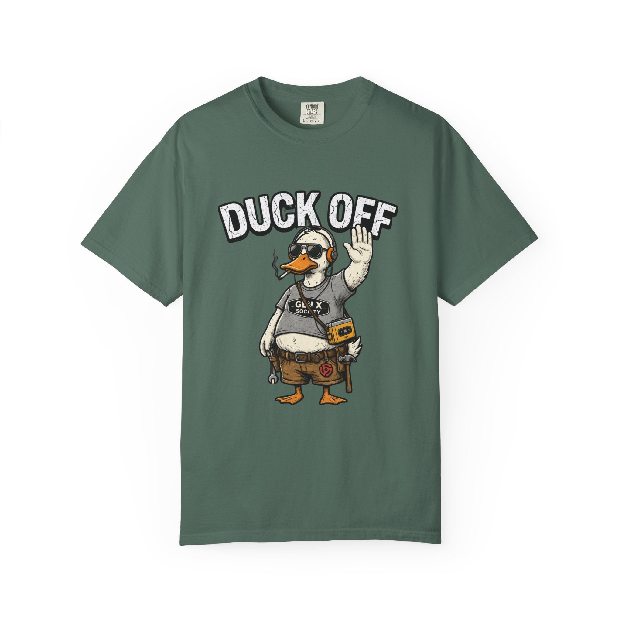 Duck Off T-Shirt — Vintage Punk Duck Graphic Tee