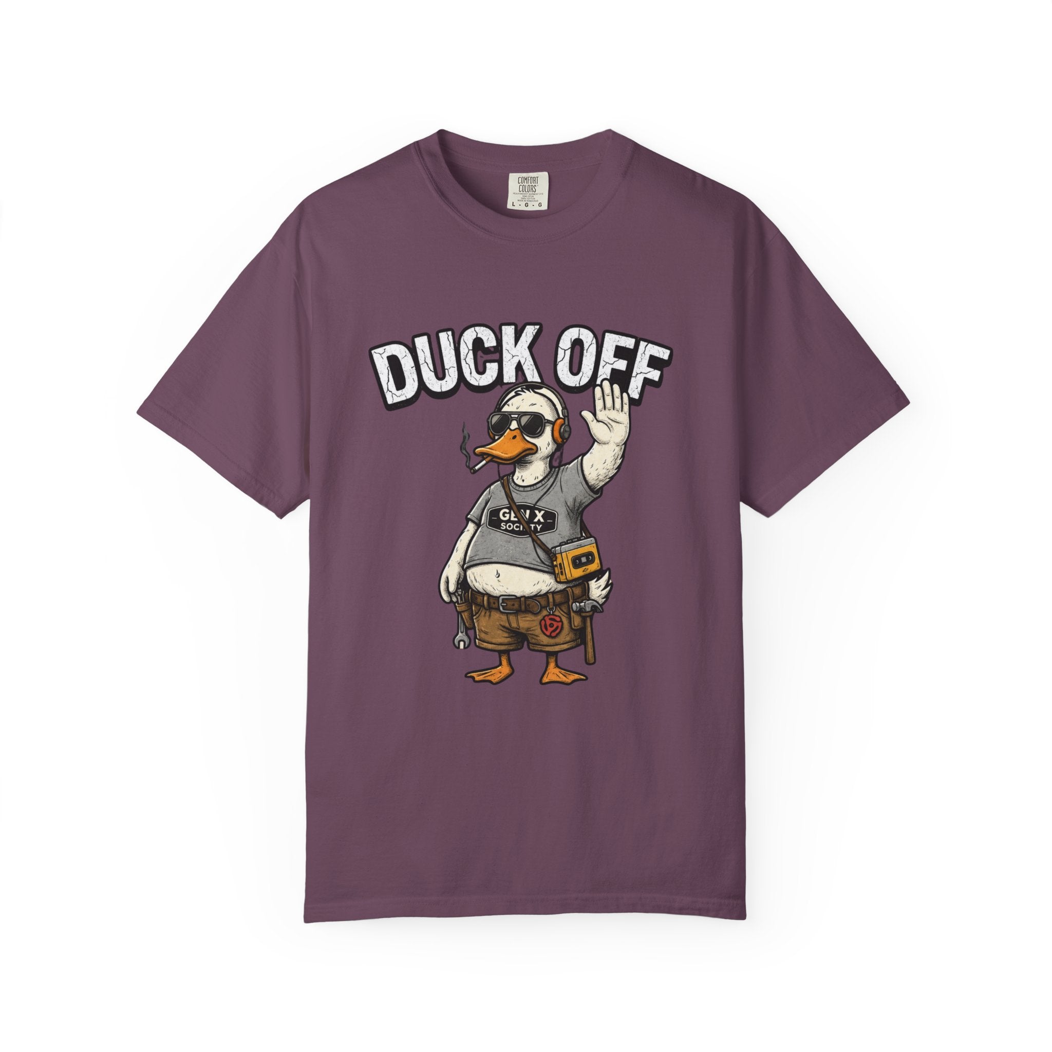 Duck Off T-Shirt — Vintage Punk Duck Graphic Tee