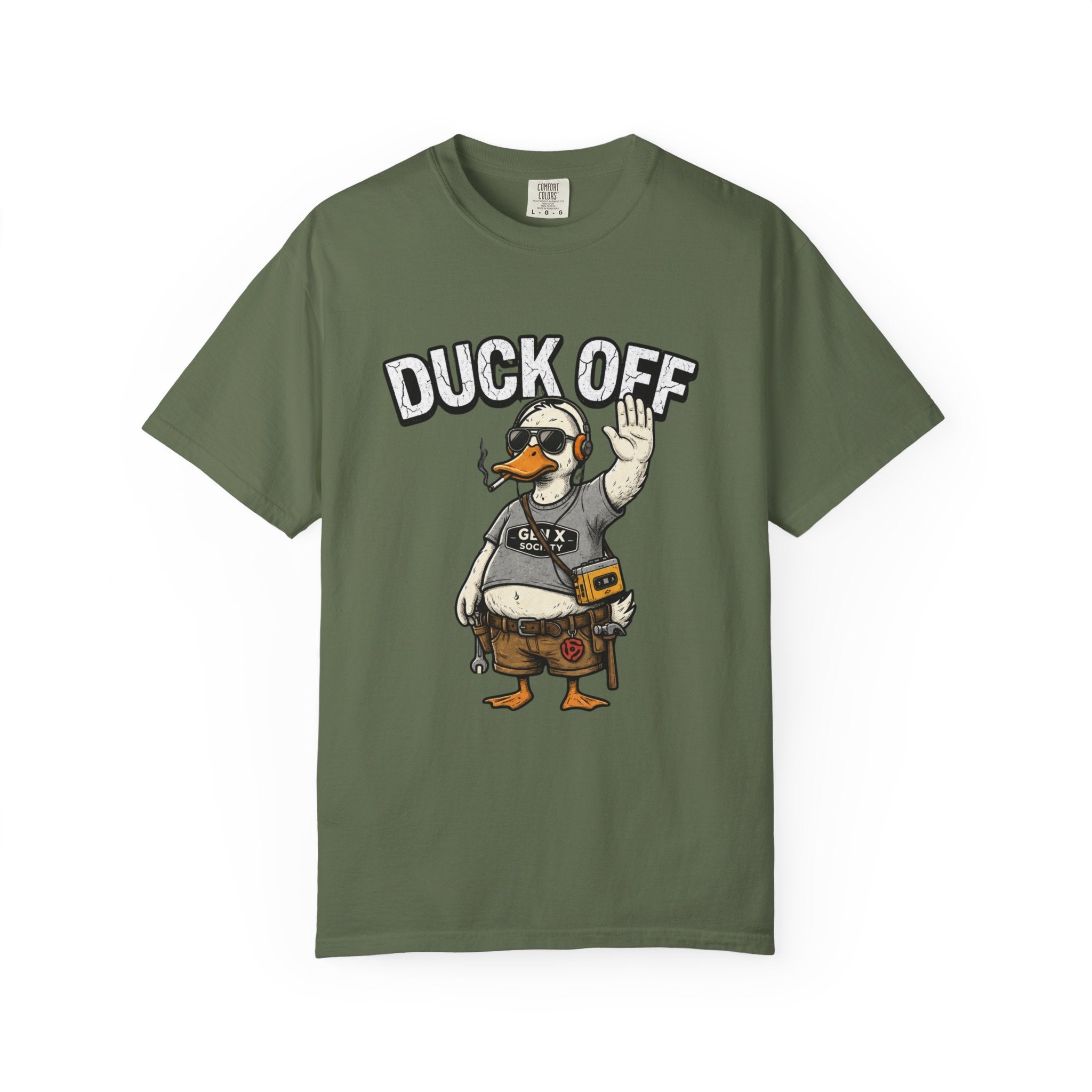 Duck Off T-Shirt — Vintage Punk Duck Graphic Tee