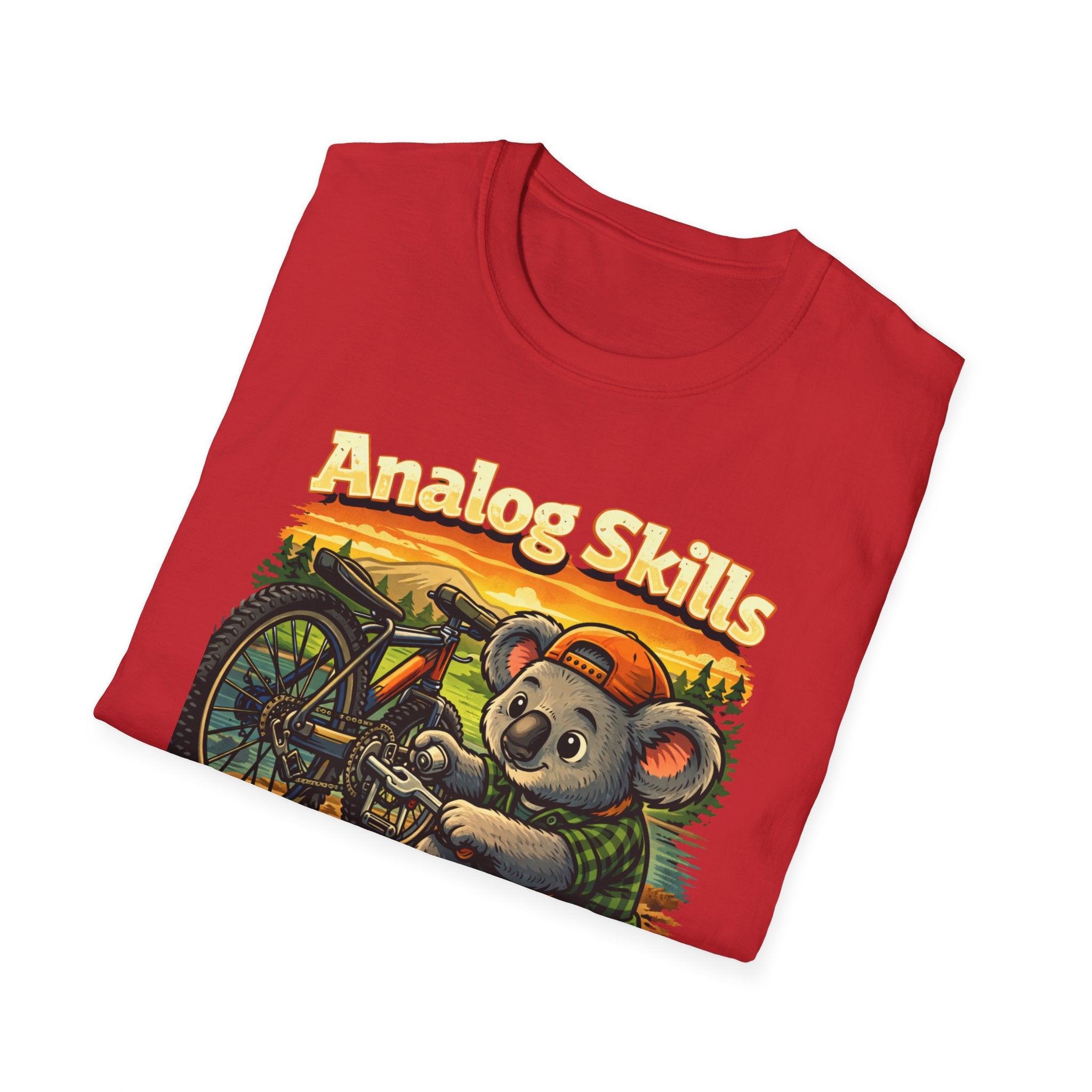 Analog Skills Still Work Koala T-Shirt