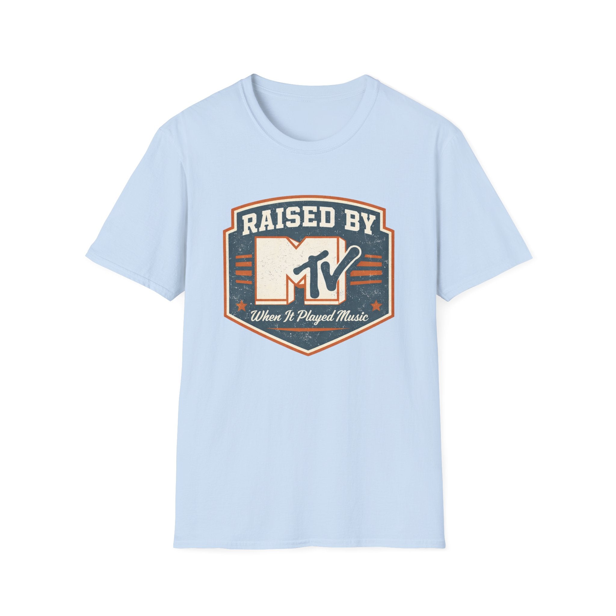 Raised by MTV Vintage Logo T-Shirt — Retro 80s/90s Music Tee