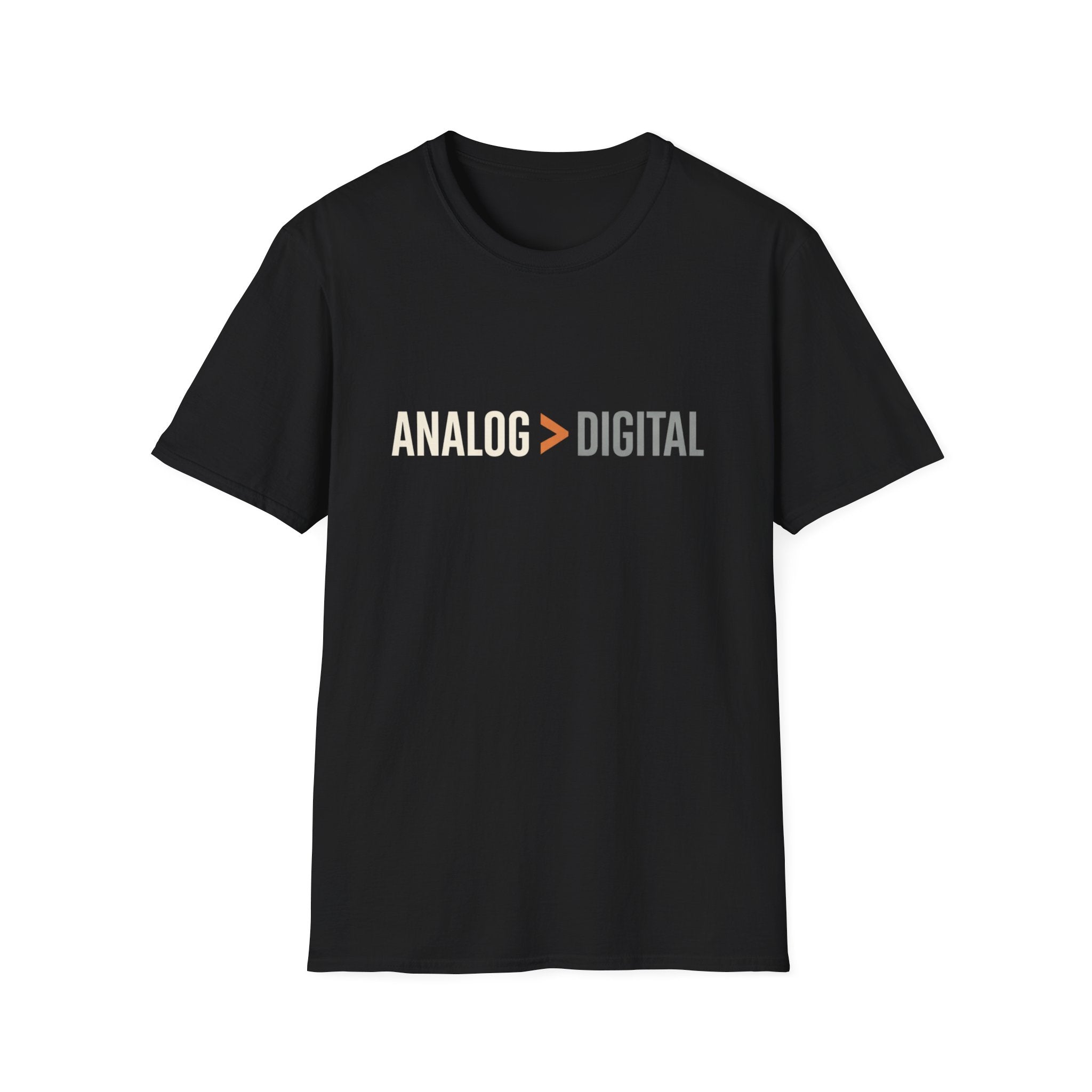 Analog > Digital T-Shirt — Retro Tech Graphic Tee