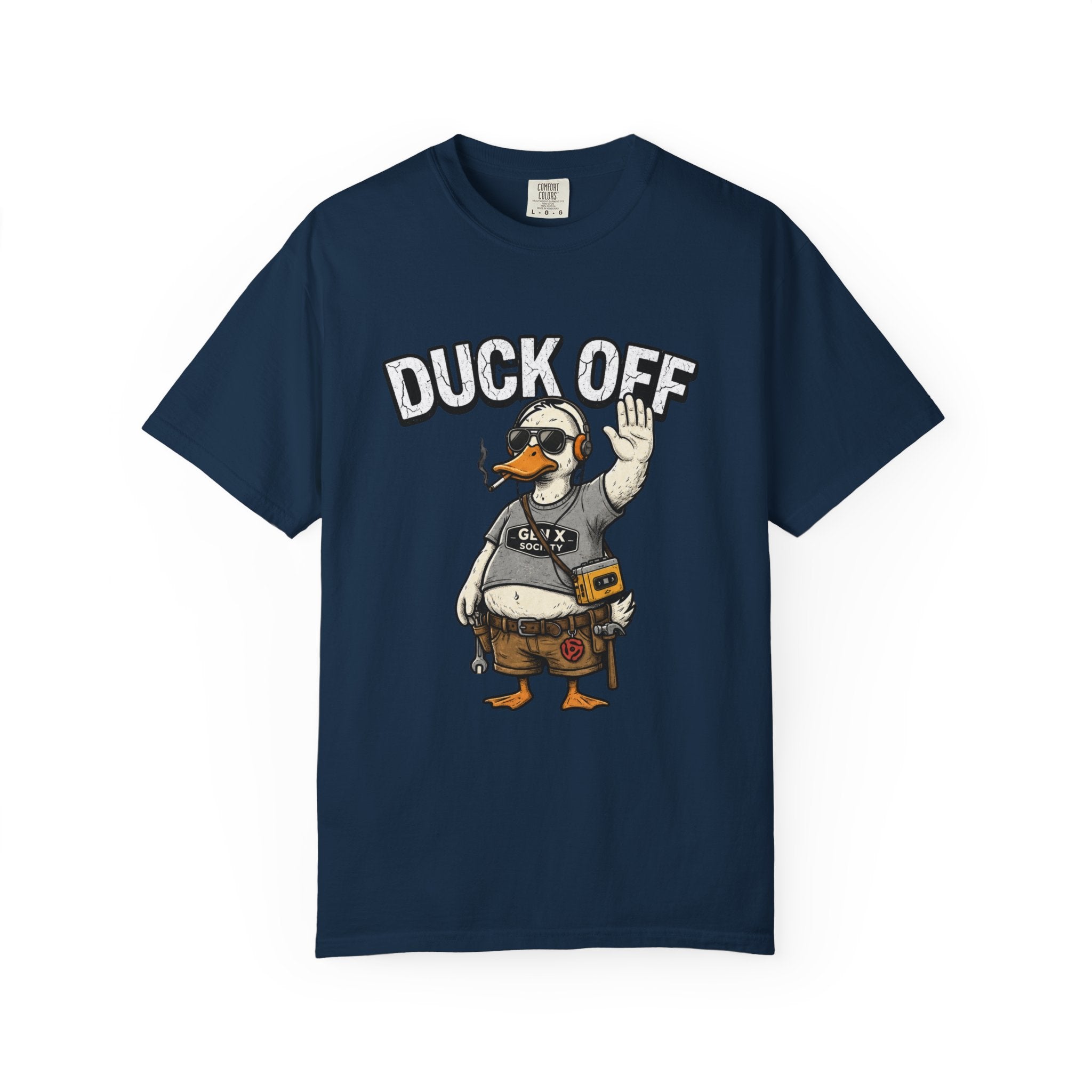 Duck Off T-Shirt — Vintage Punk Duck Graphic Tee