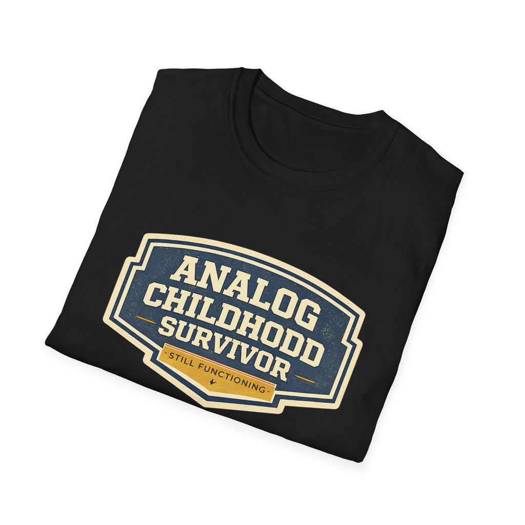 Analog Childhood Survivor T-Shirt
