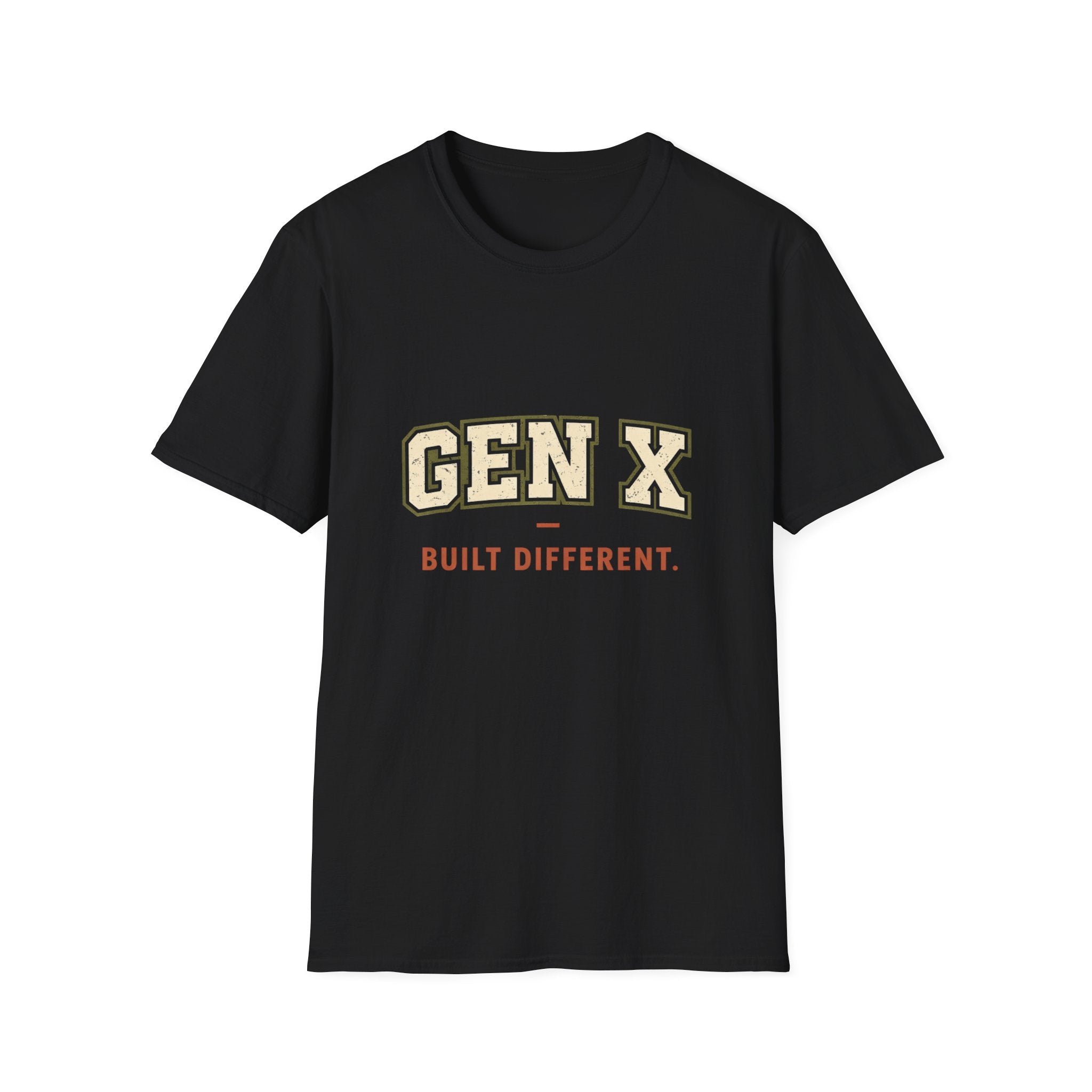 Gen X T-Shirt – "Built Different." Vintage Retro Pride Tee