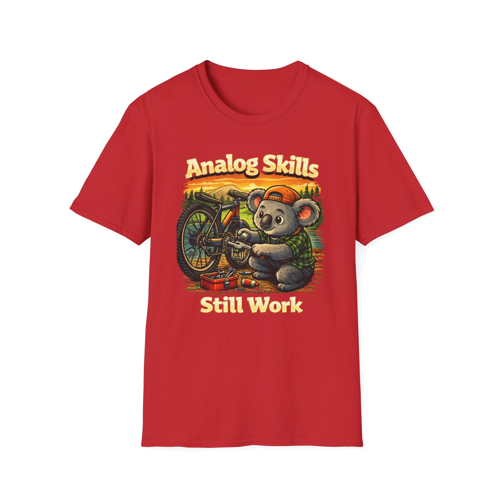Analog Skills Still Work Koala T-Shirt