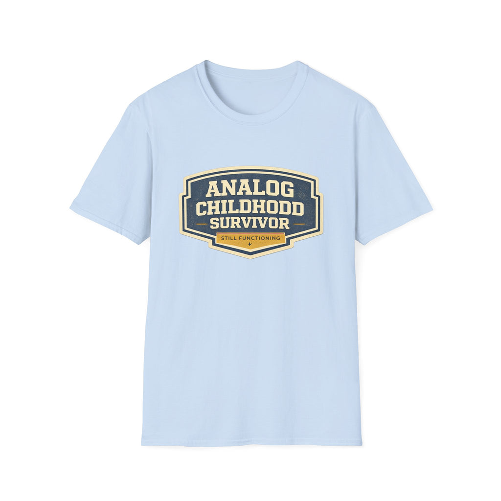 Analog Childhood Survivor T-Shirt