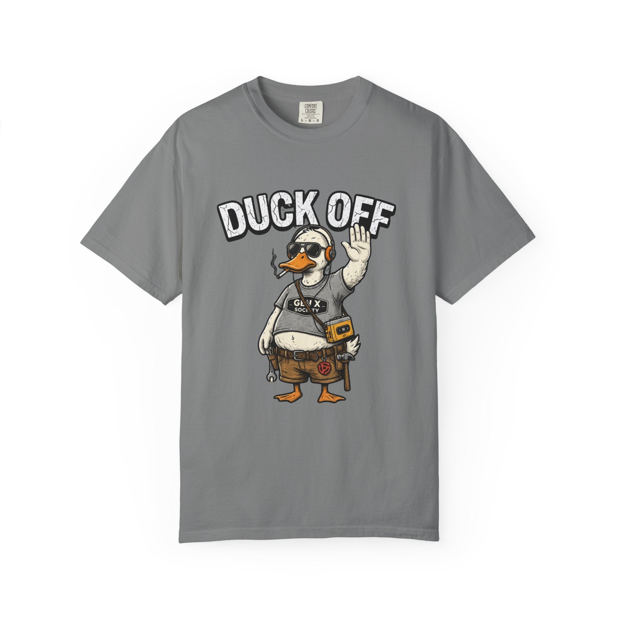 Duck Off T-Shirt — Vintage Punk Duck Graphic Tee