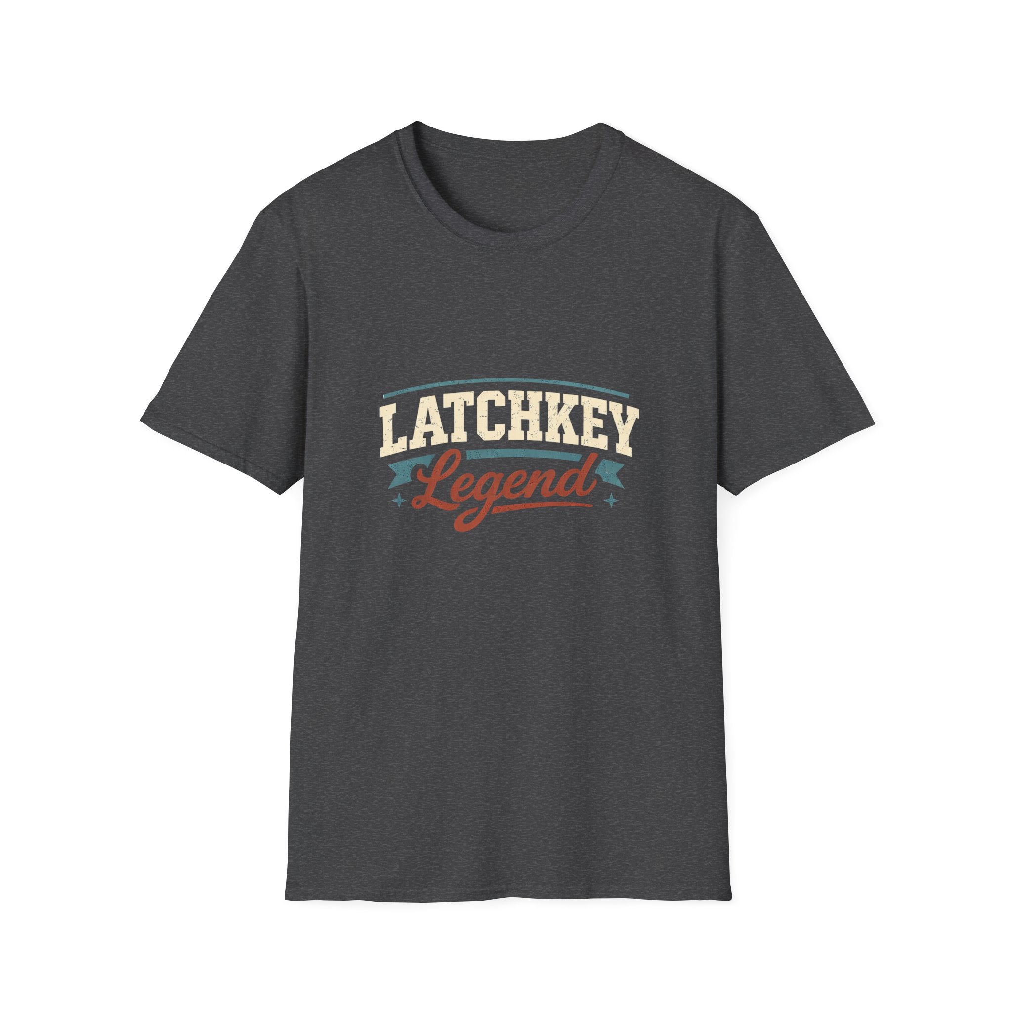 T-Shirt — "Latchkey Legend" Retro Vintage Graphic Tee
