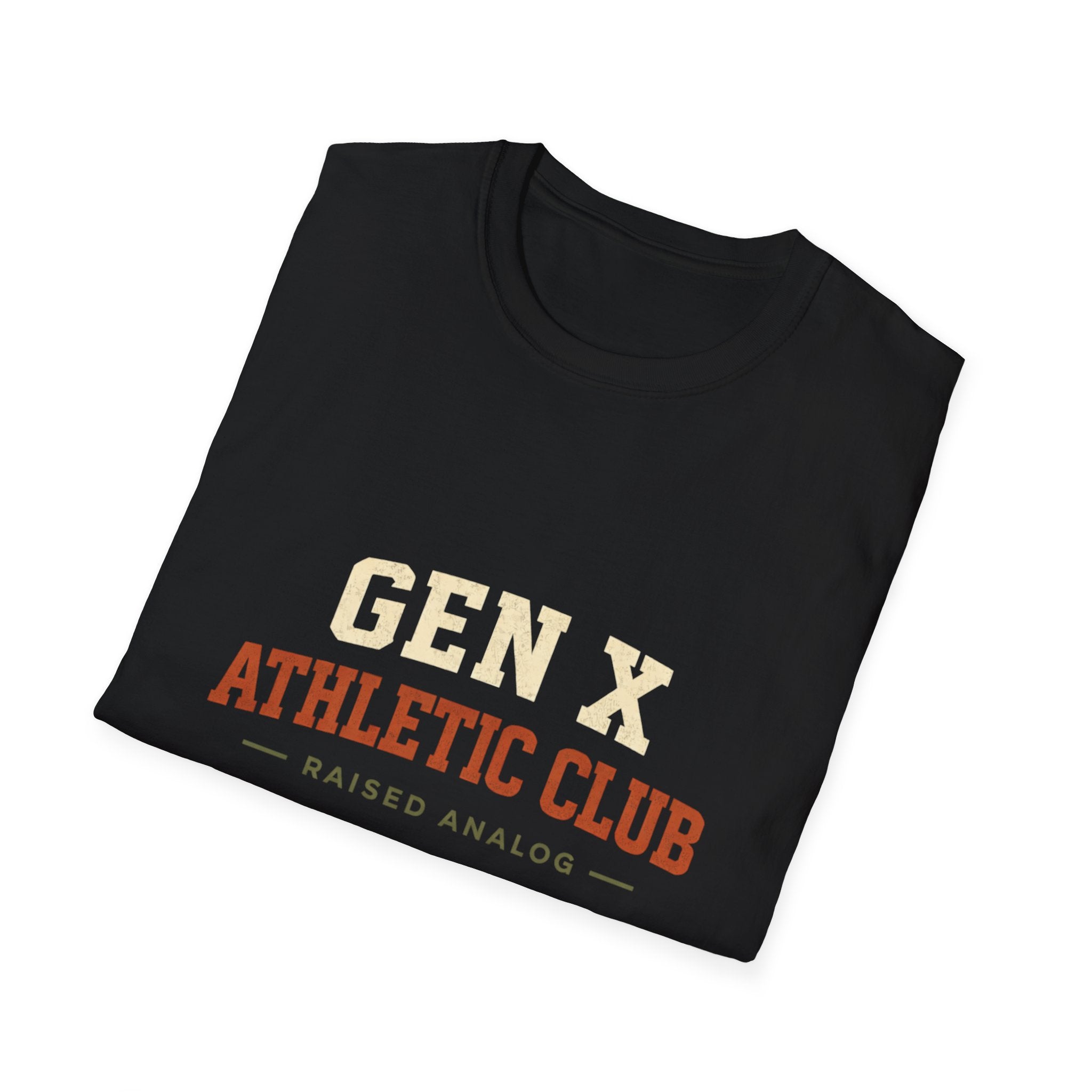 Gen X Athletic Club T-Shirt — Raised Analog Vintage Retro Tee