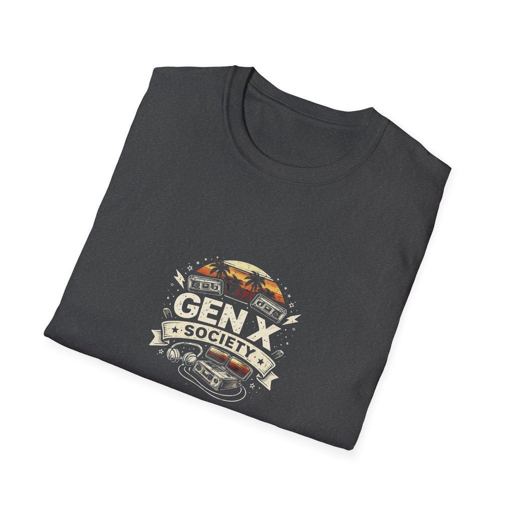 Gen X Vintage Globe T-Shirt — Retro 1960s-80s Travel Graphic Tee