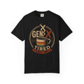 Gen X T-Shirt - "Gen X Tired" Vintage Coffee Tee (Since 1985)