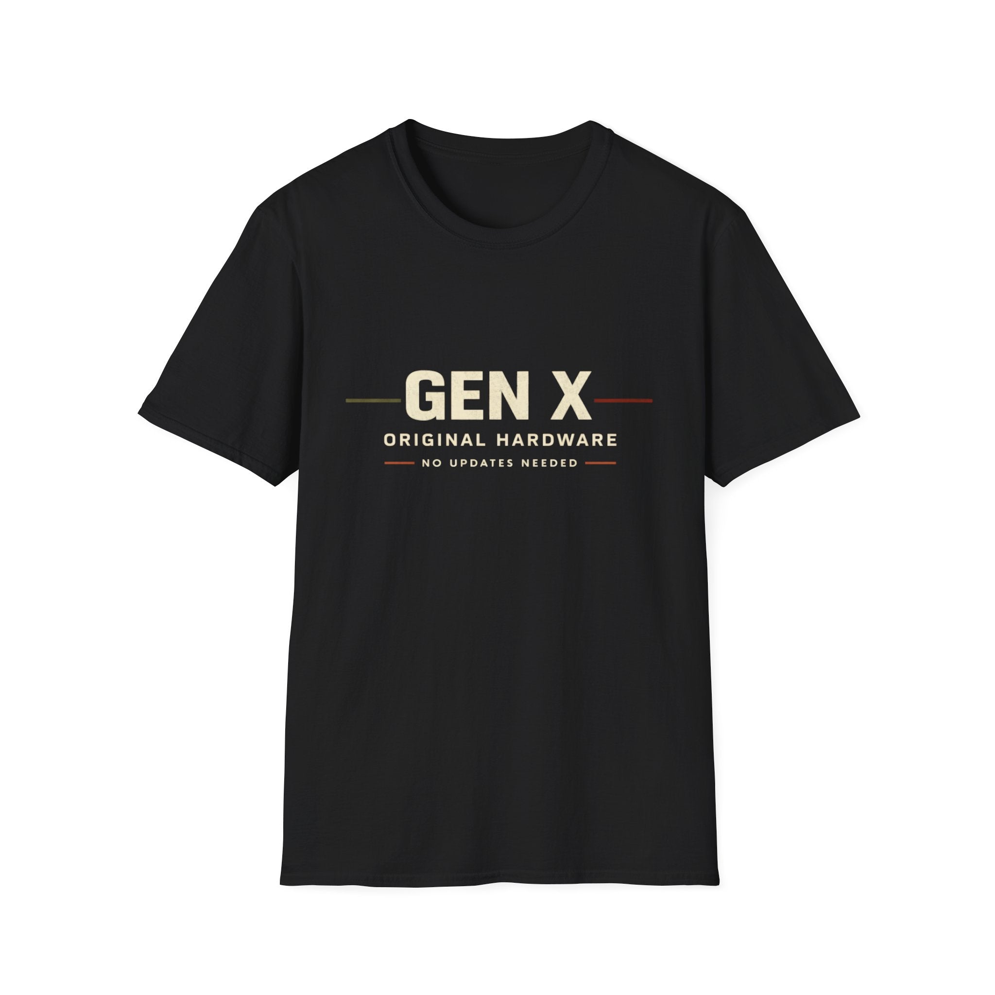 Gen X T-Shirt — "Original Hardware" Retro Vintage Tee for 40s-60s Celebrations