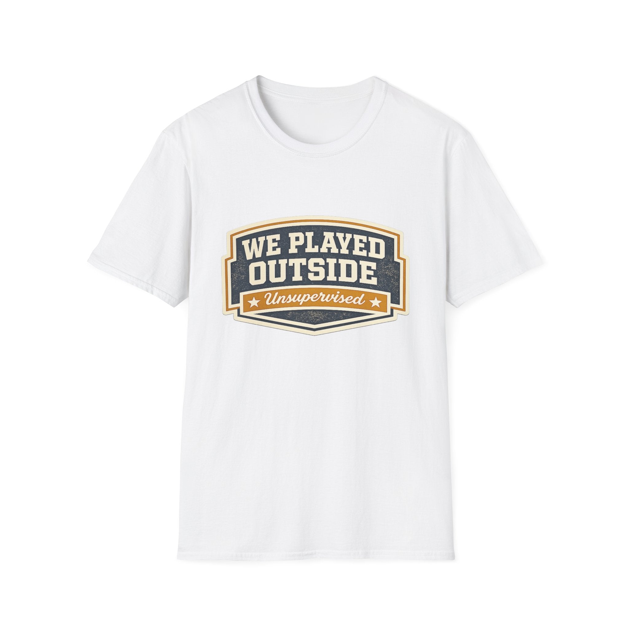 We Played Outside Vintage Badge T-Shirt