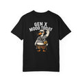 Gen X Mood Today Tee — Retro Duck Graphic T-Shirt for Men & Women (Back Printing)