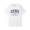 GenX Society T-Shirt — Retro Collegiate Graphic Tee
