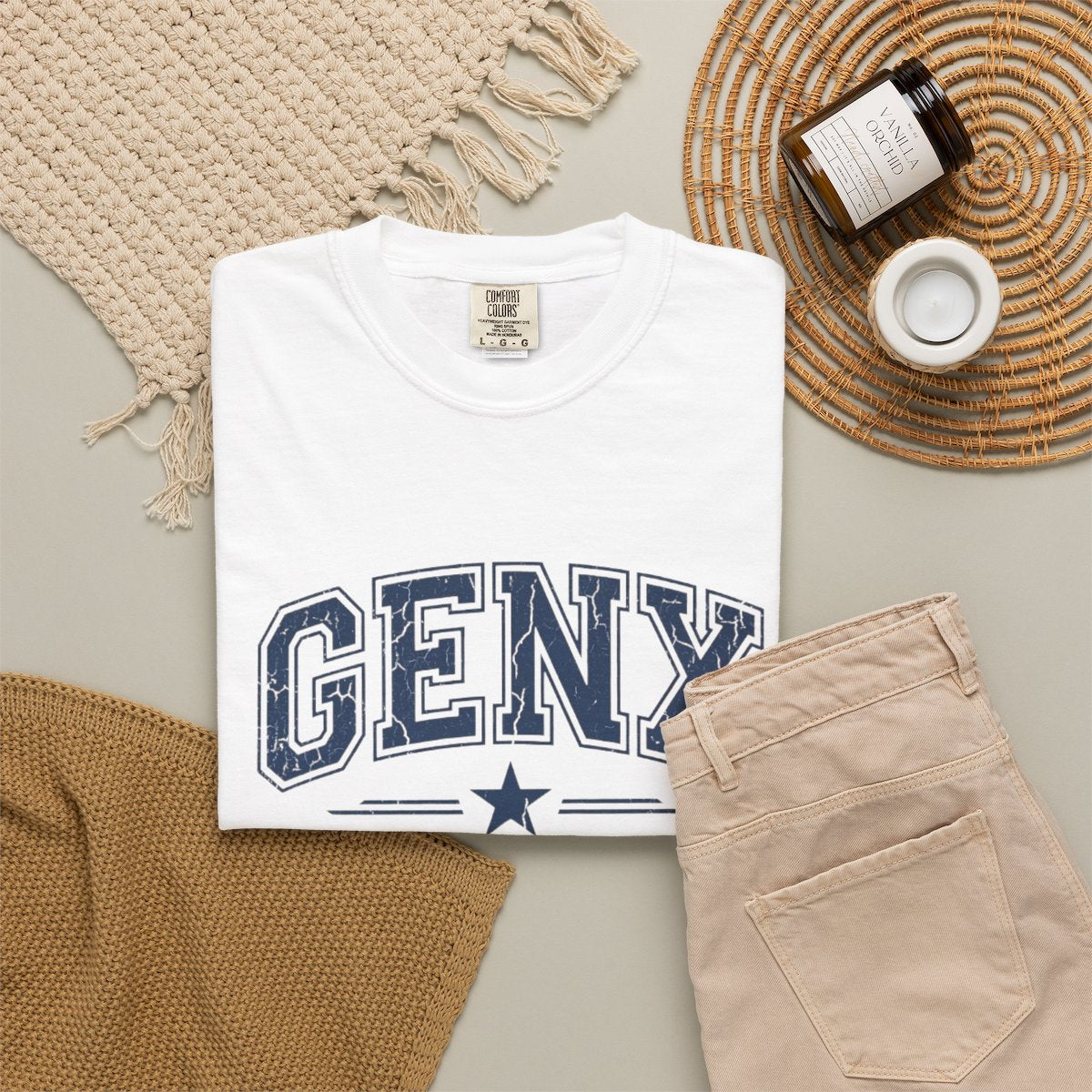 GenX Society T-Shirt — Retro Collegiate Graphic Tee