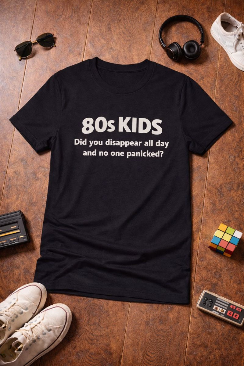 80s kids T-shirt