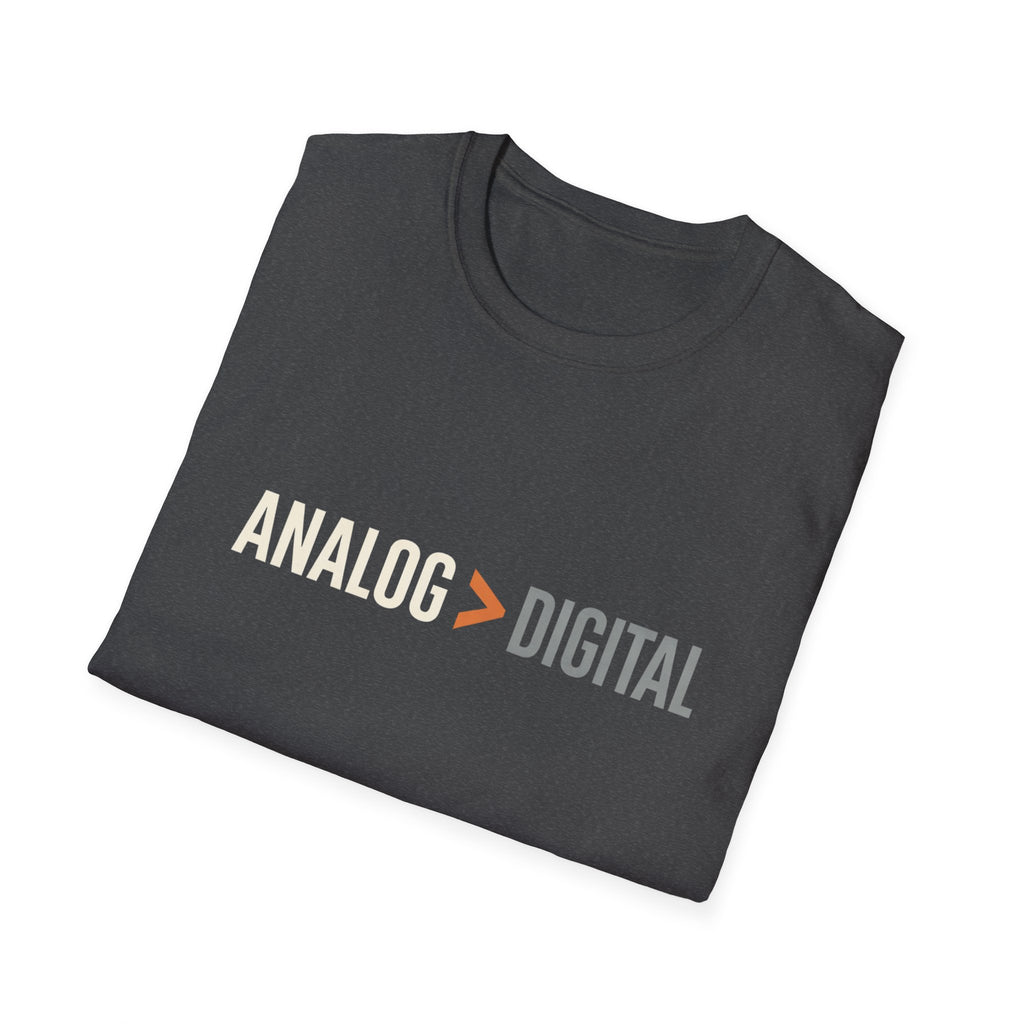 Analog > Digital T-Shirt — Retro Tech Graphic Tee