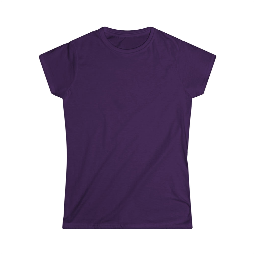 Women's Tee - Retro Sunset Beach Graphic T-Shirt (Back Print)