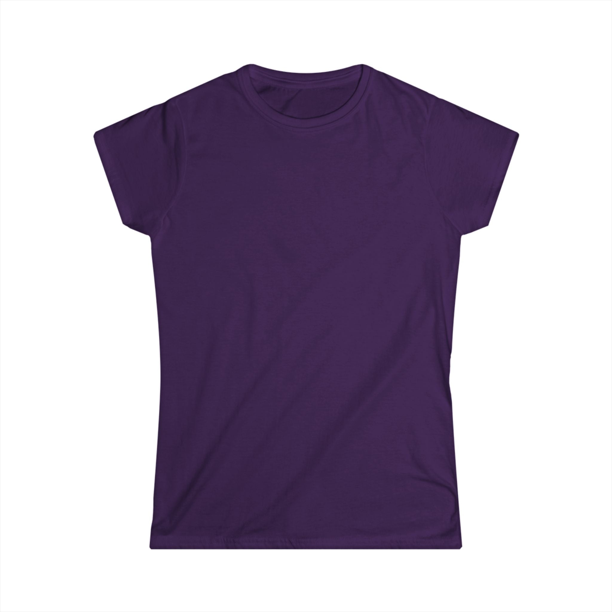 Women's Tee - Retro Sunset Beach Graphic T-Shirt (Back Print)