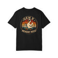 Gen X Monday Mood T-Shirt — Retro Goose Vintage Graphic Tee (Back Print)