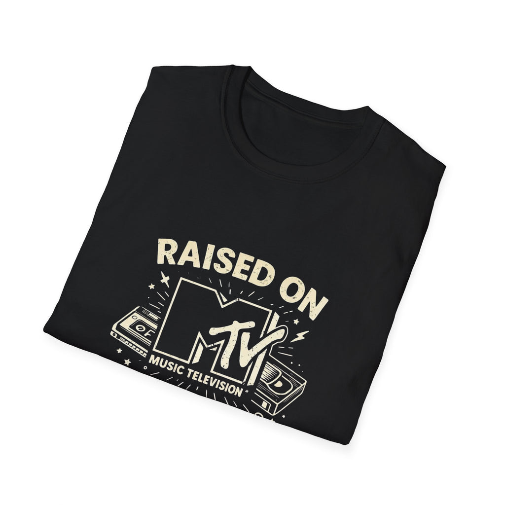 Raised on MTV, Running on Sarcasm T-Shirt