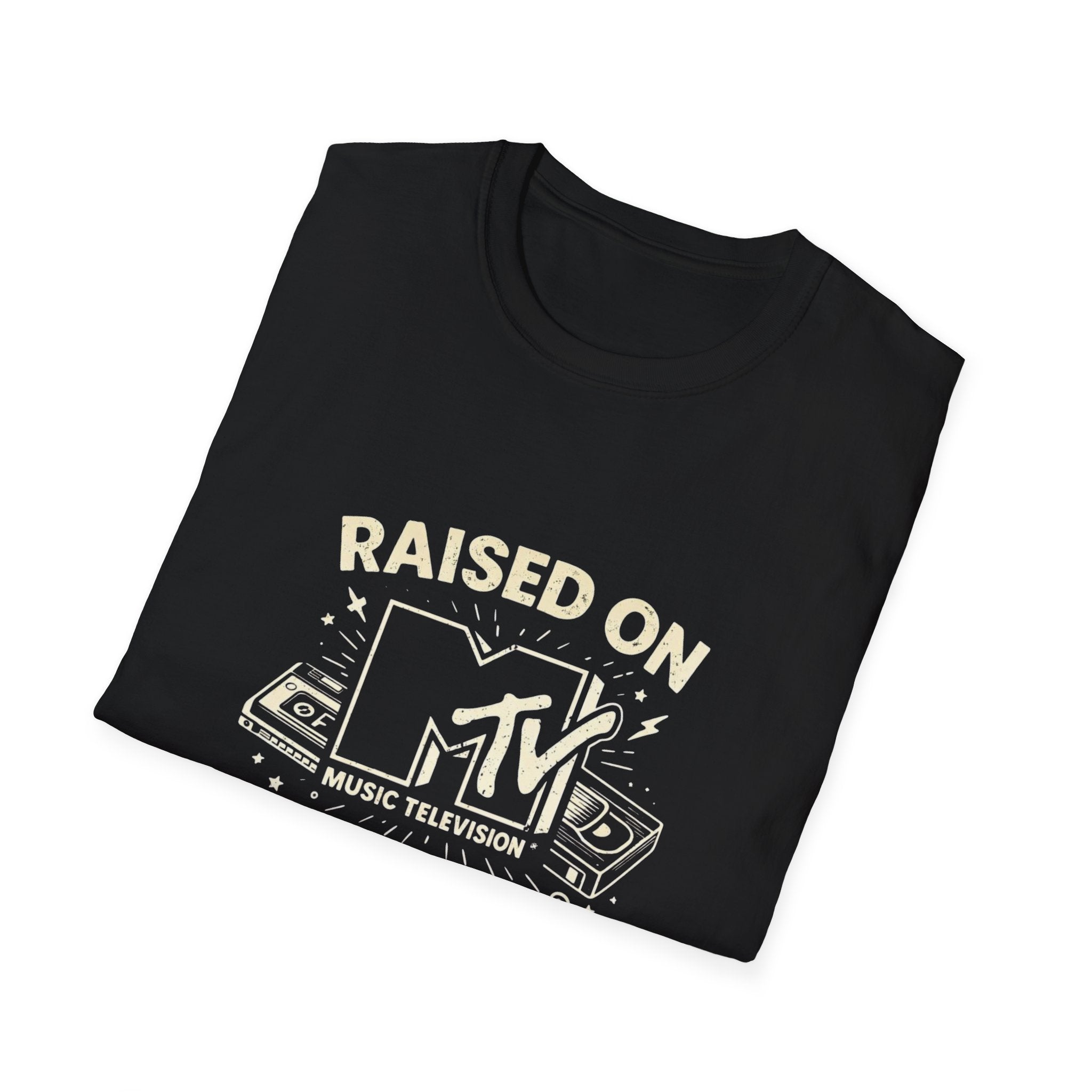 Raised on MTV, Running on Sarcasm T-Shirt