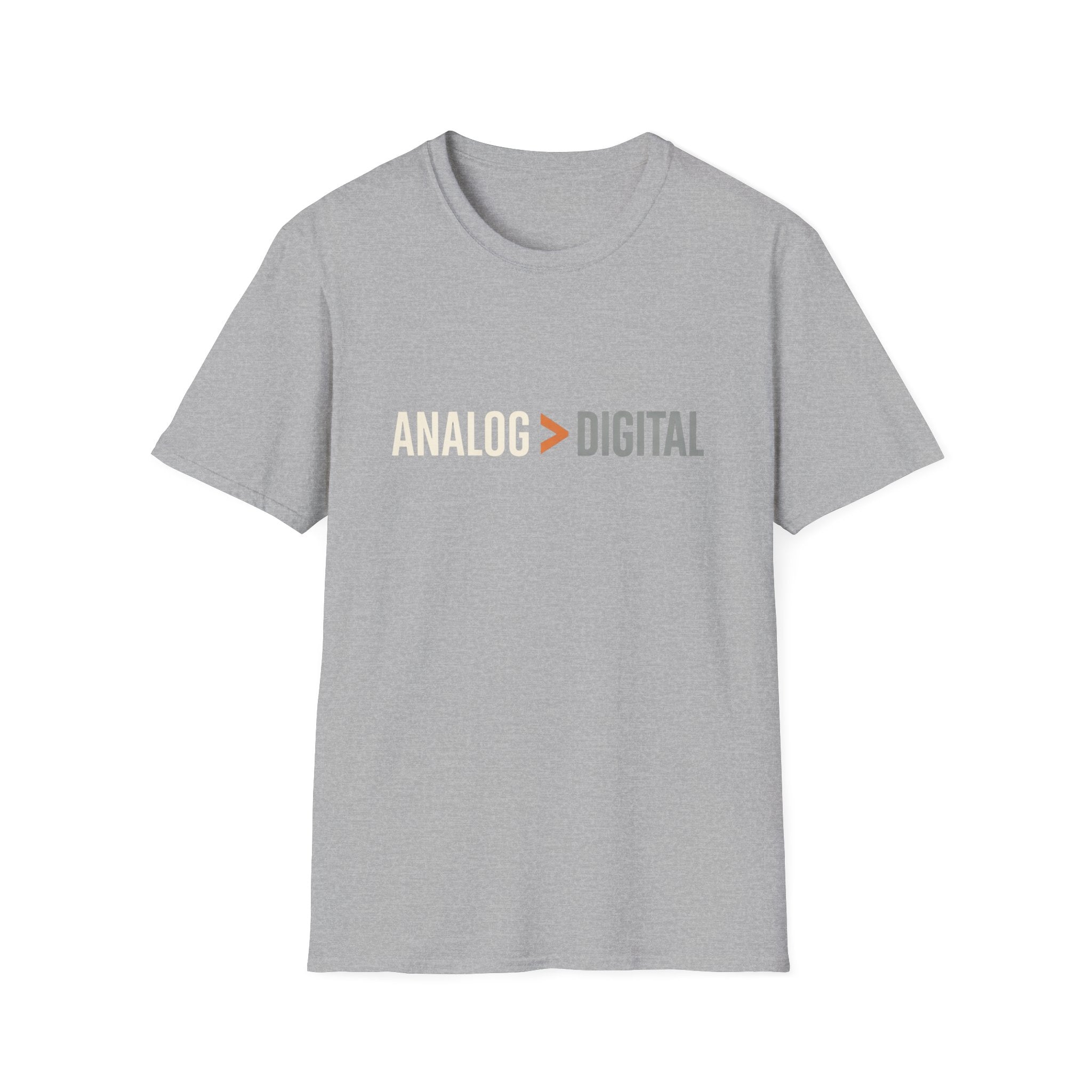 Analog > Digital T-Shirt — Retro Tech Graphic Tee