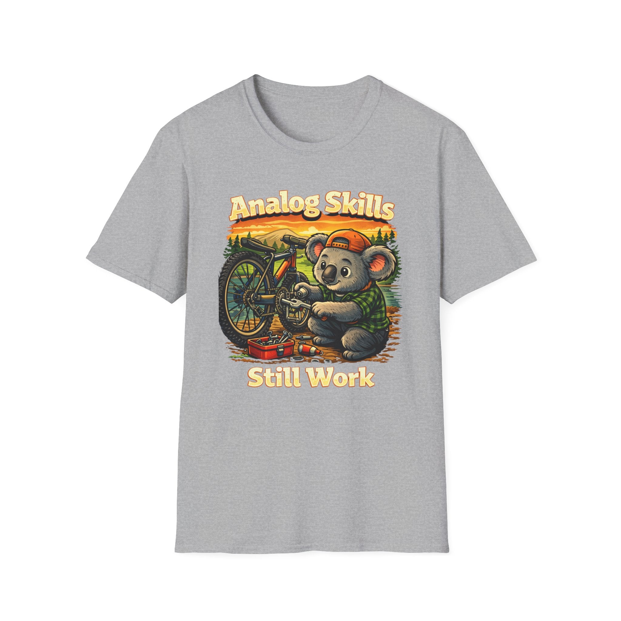 Analog Skills Still Work Koala T-Shirt