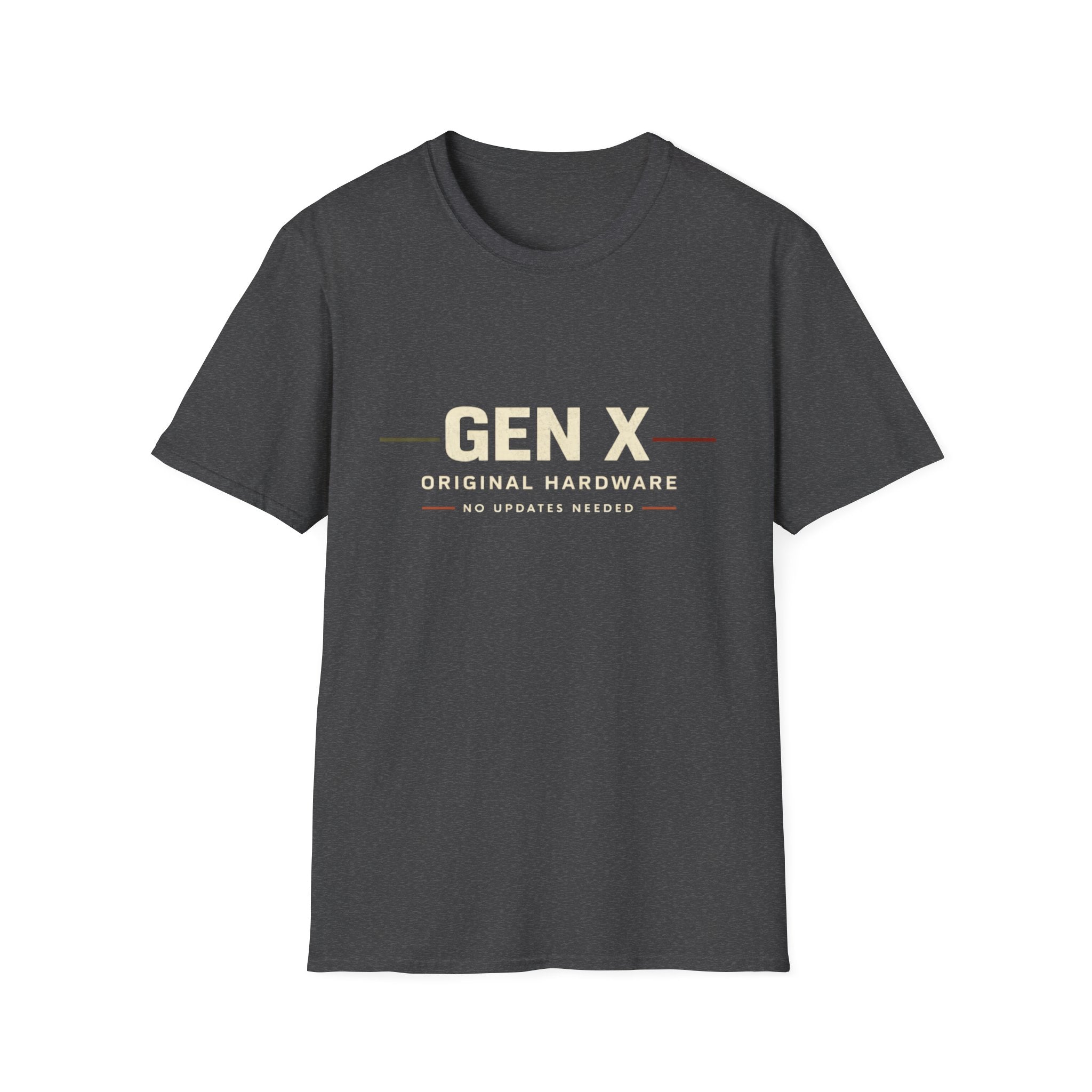 Gen X T-Shirt — "Original Hardware" Retro Vintage Tee for 40s-60s Celebrations