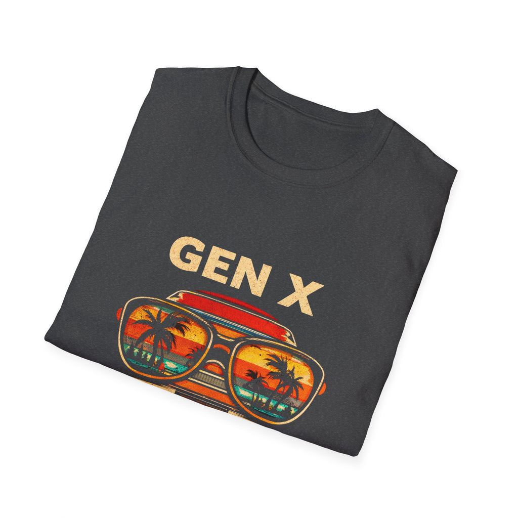 Gen X Ify Retro Sunglasses Graphic T-Shirt — Vintage 80s Palm Beach Vibe
