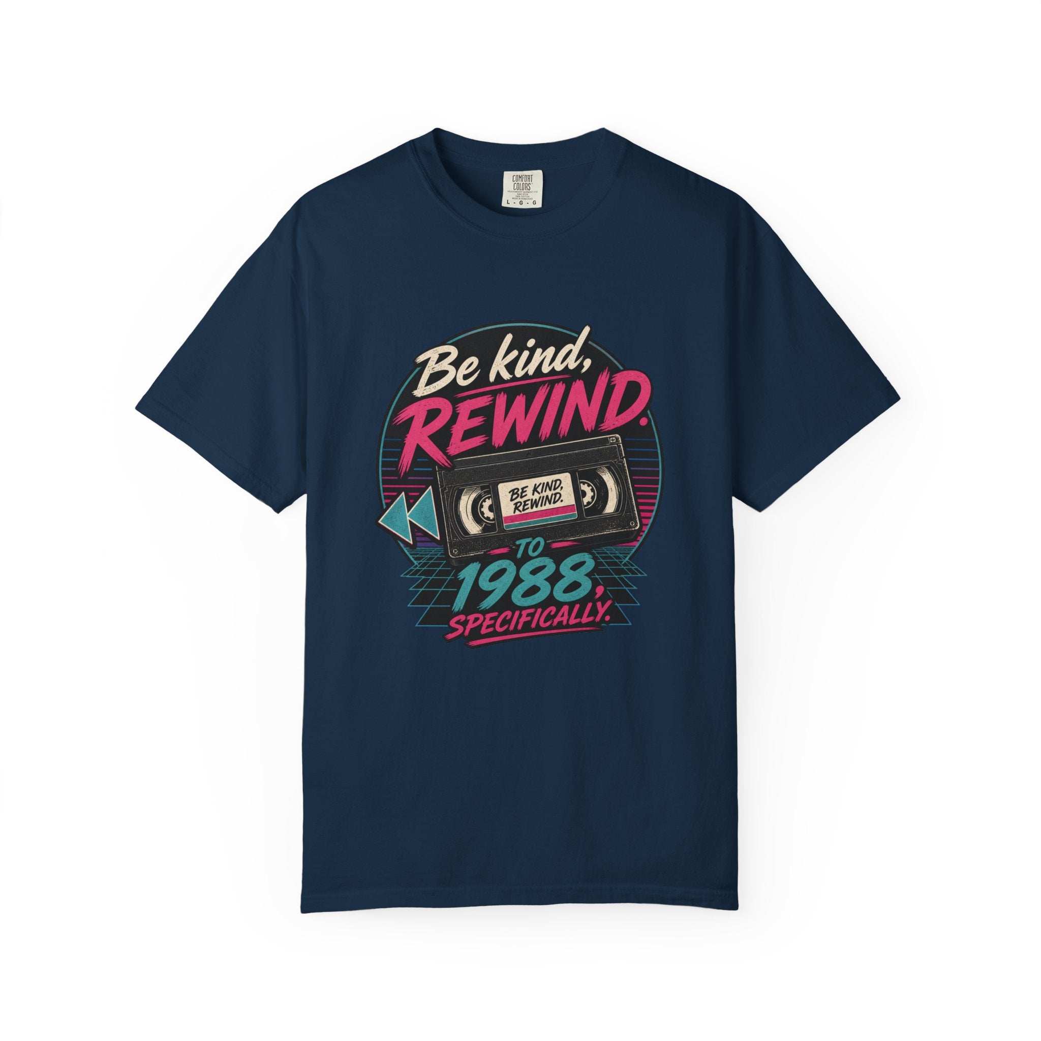 Be Kind Rewind 1988 Retro Cassette T-Shirt