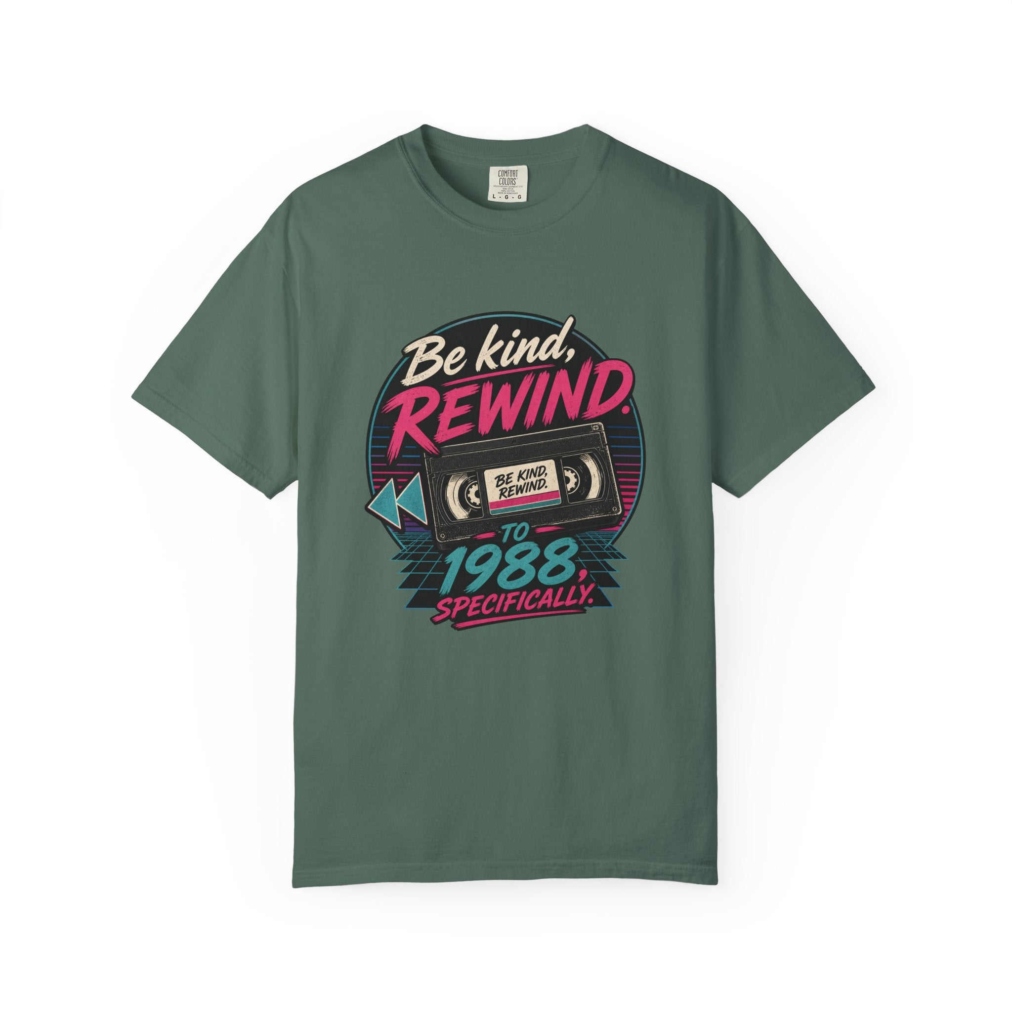 Be Kind Rewind 1988 Retro Cassette T-Shirt