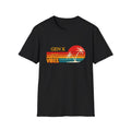 Gen X 80s Vibes T-Shirt — Retro Sunset Palm Tee