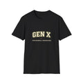 Gen X T-Shirt – "Professionally Unsupervised" Vintage Retro Tee