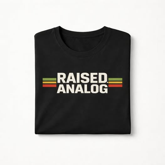 Raised Analog Vintage Stripe T-Shirt