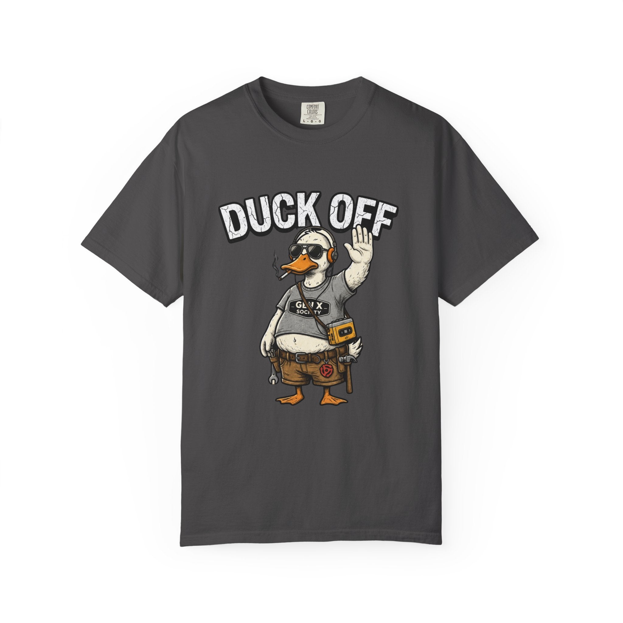 Duck Off T-Shirt — Vintage Punk Duck Graphic Tee