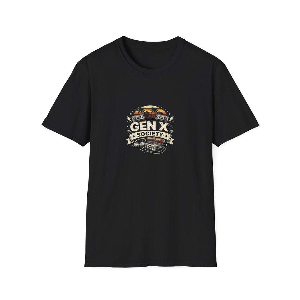 Gen X Vintage Globe T-Shirt — Retro 1960s-80s Travel Graphic Tee