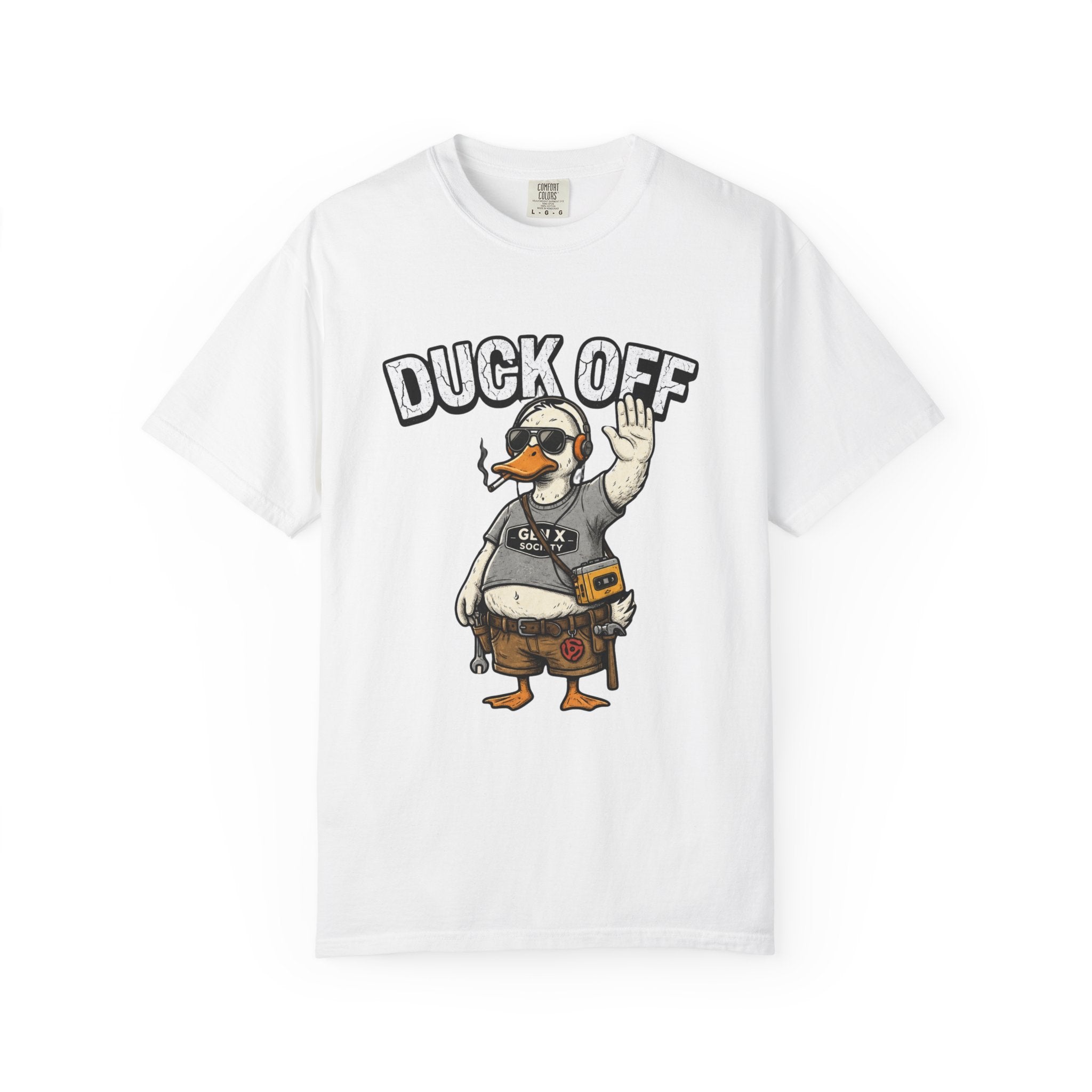 Duck Off T-Shirt — Vintage Punk Duck Graphic Tee