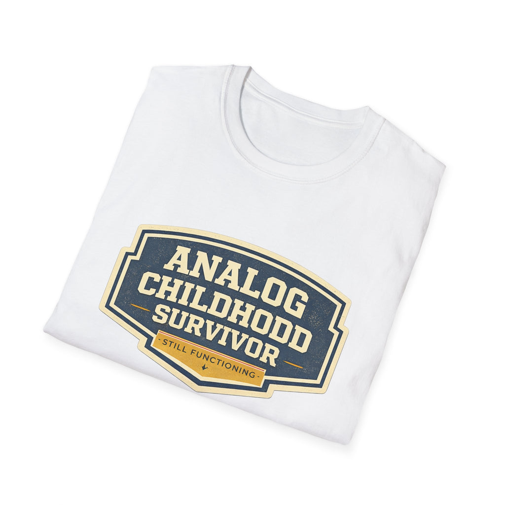 Analog Childhood Survivor T-Shirt