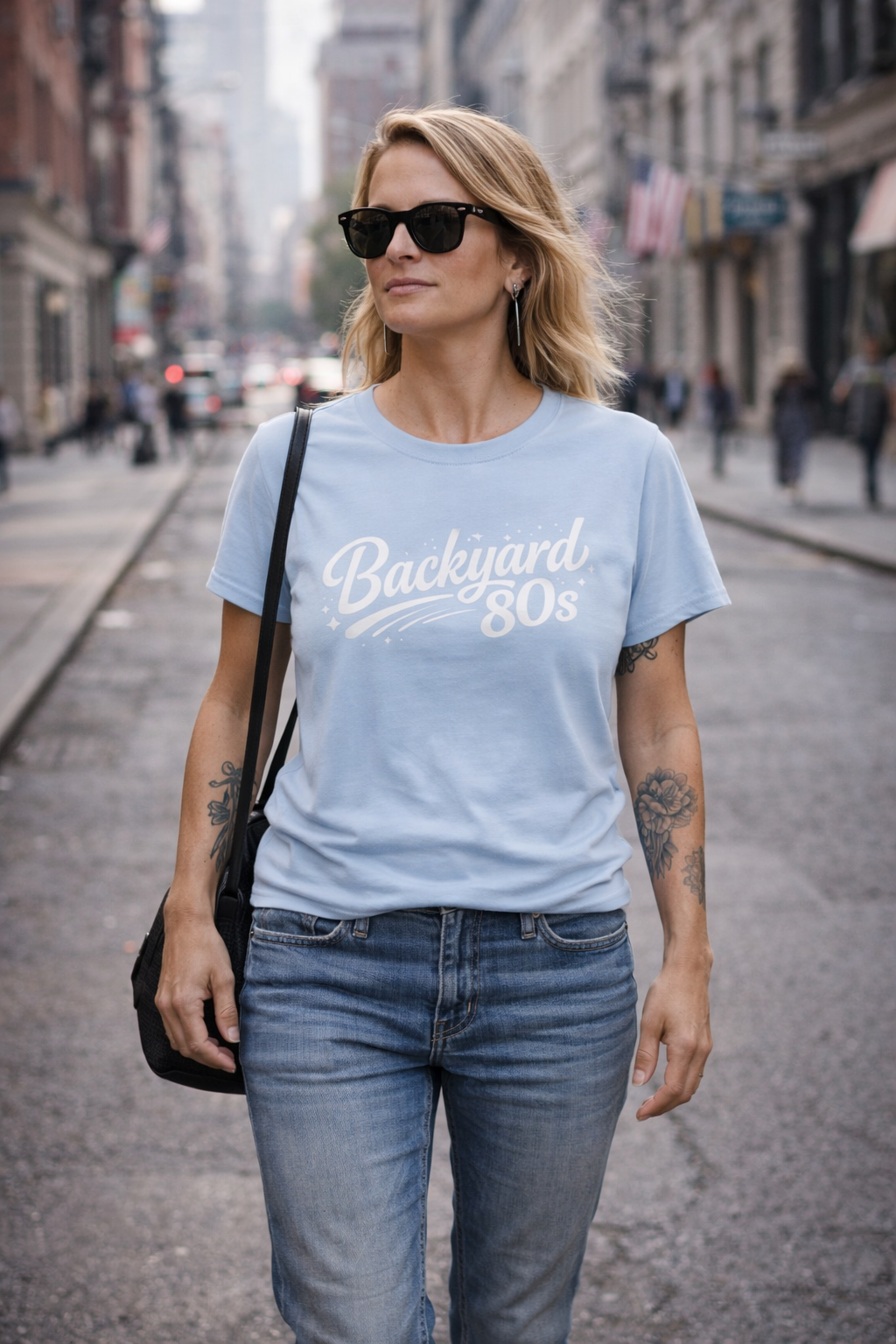 "Backyard 80s"  T-Shirt