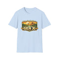Gen X Mountain Vintage T-Shirt — "Map. Gut. Instinct." Outdoor Retro Tee