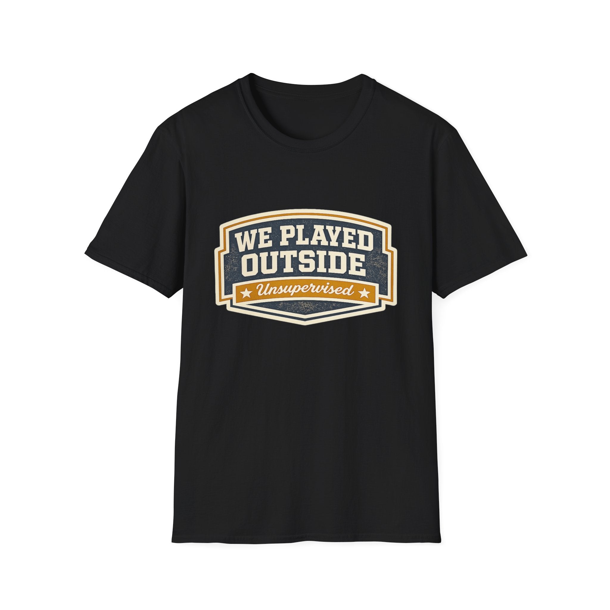 We Played Outside Vintage Badge T-Shirt