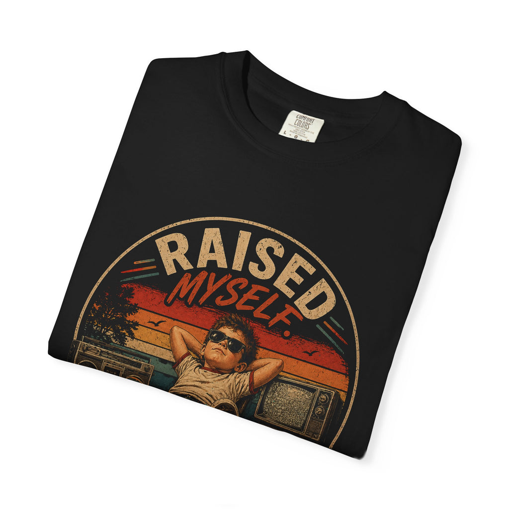 Raised Myself Thanks Anyway Vintage Graphic T-Shirt