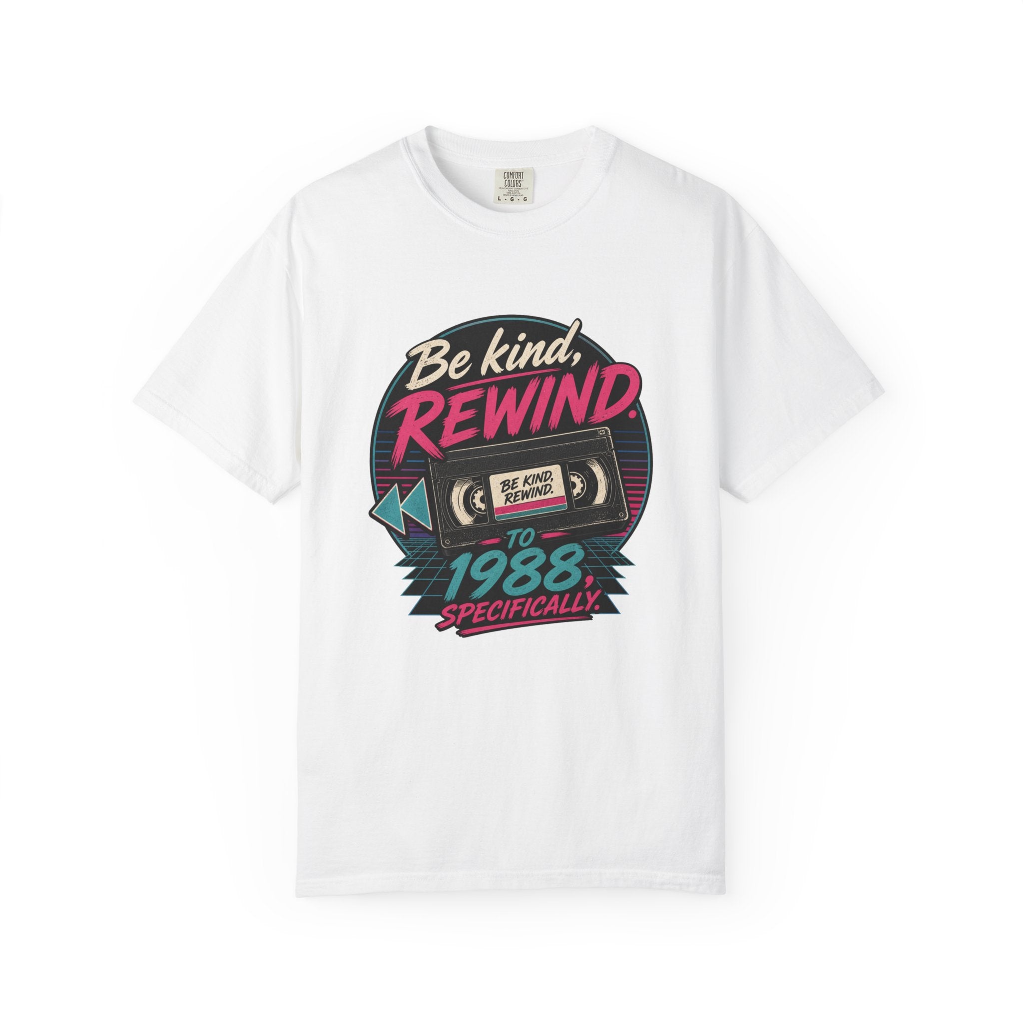 Be Kind Rewind 1988 Retro Cassette T-Shirt